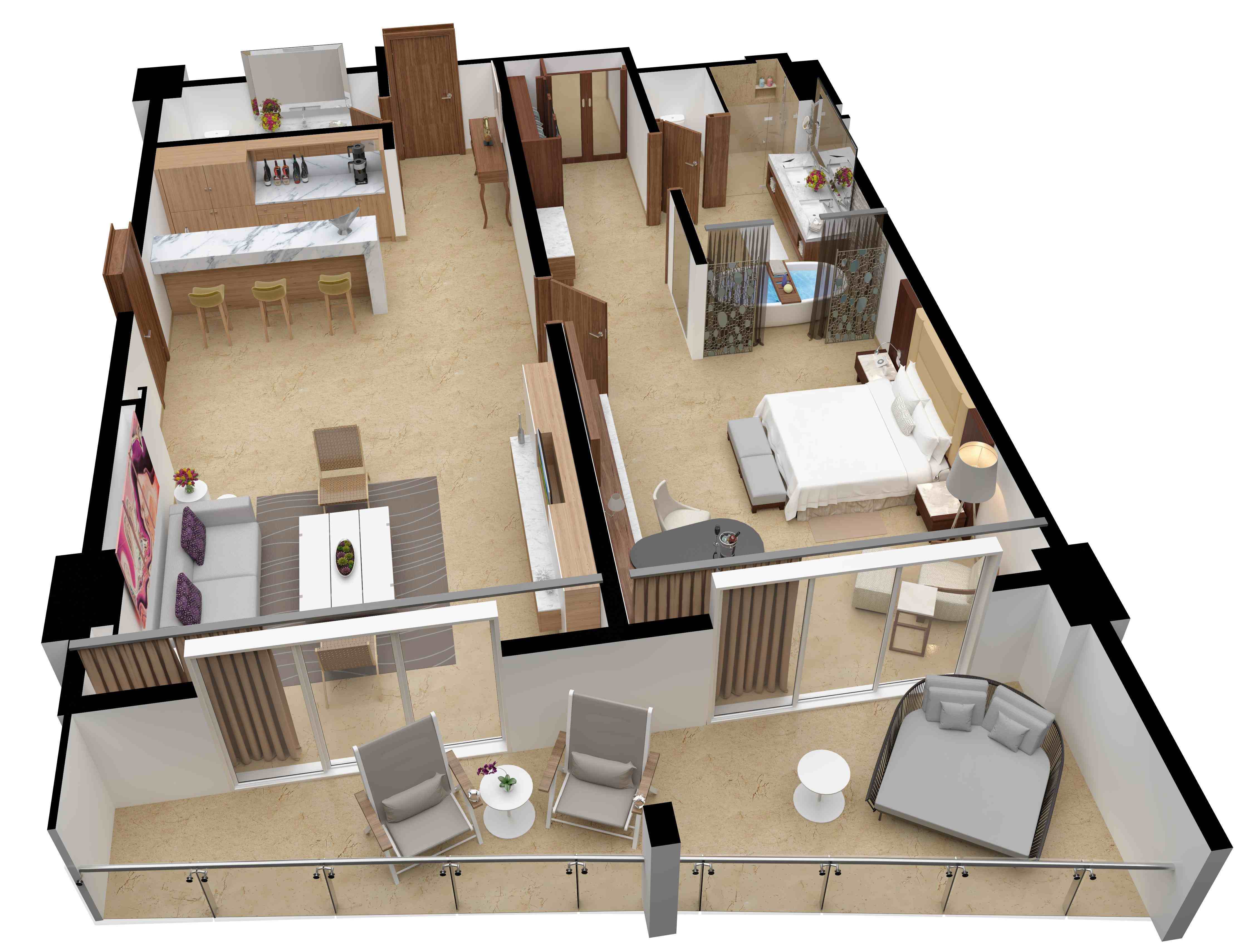 Presidential Suite Layout